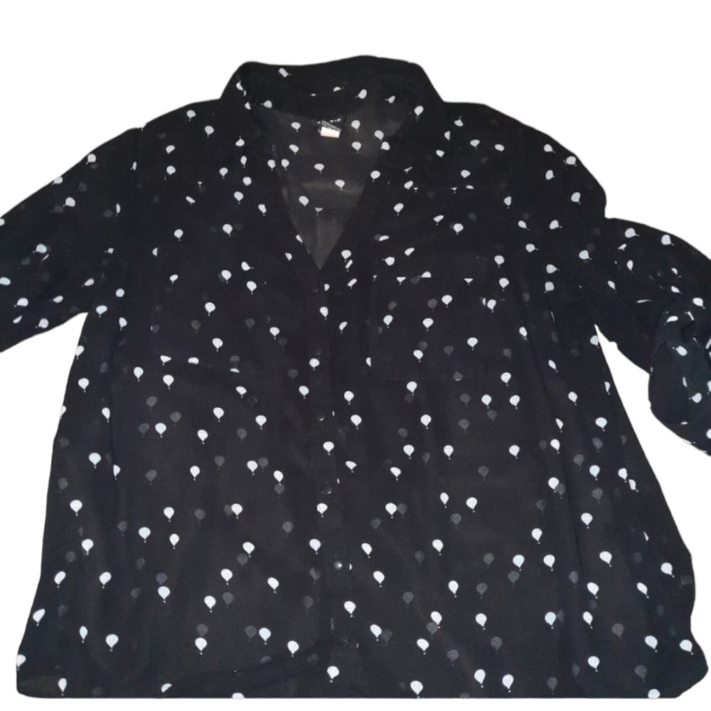Hot air balloon blouse
